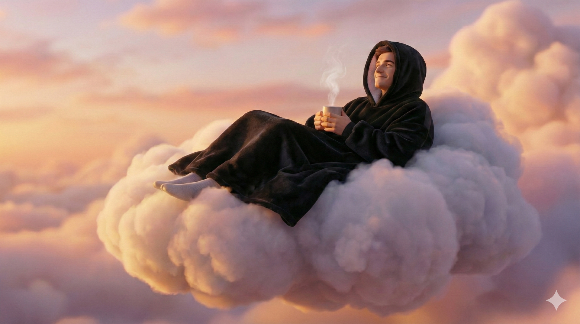 Cloud comfort background